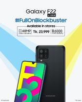 Samsung Galaxy F22 now available in your nearest store!