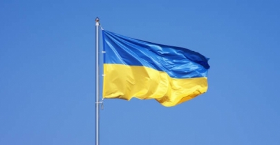 Ukrainian flag removed at Moscow embassy