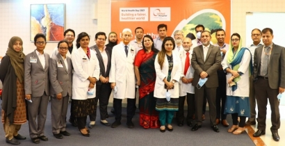 United Hospital observes World Health Day
