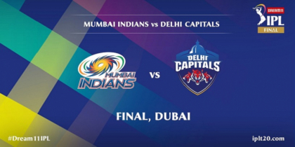 IPL Final Match! MI vs DC blockbuster coming to an end