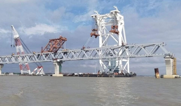 Padma Bridge’s 5, 250 meters now visible