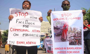 Oikya Parishad stages protests against ‘attacks on minority commu