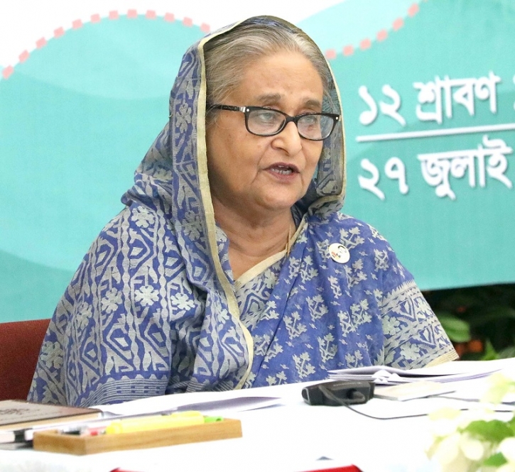 Don’t be hesitant about taking Covid test: PM Hasina to rural people