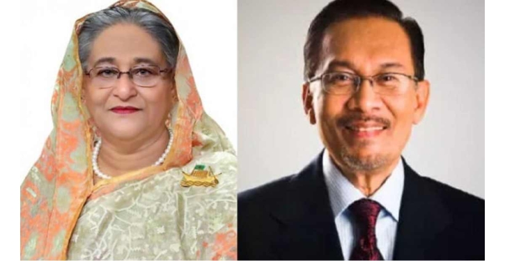 Sheikh Hasina greets new Malaysian PM Anwar Ibrahim Sheikh Hasina greets new Malaysian PM Anwar Ibrahim
