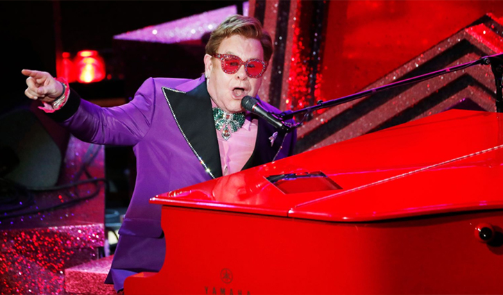 Sir Elton John scores first number one in 16 years