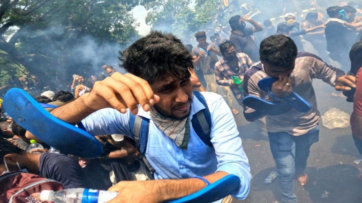 One dead, 84 hurt in Sri Lanka protest