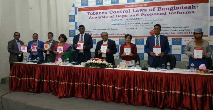 Stricter tobacco control law must for a tobacco-free Bangladesh: Study