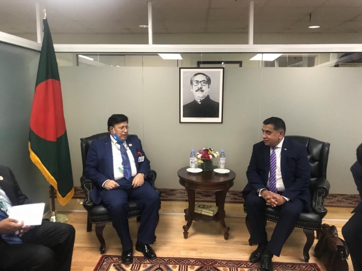 British State Minister for Foreign Affairs calls on Foreign Minister Momen in NY British State Minister for Foreign Affairs calls on Foreign Minister Momen in NY