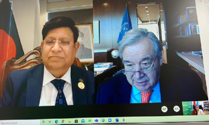 UN secretary general lauds Bangladesh’s Covid mitigation efforts
