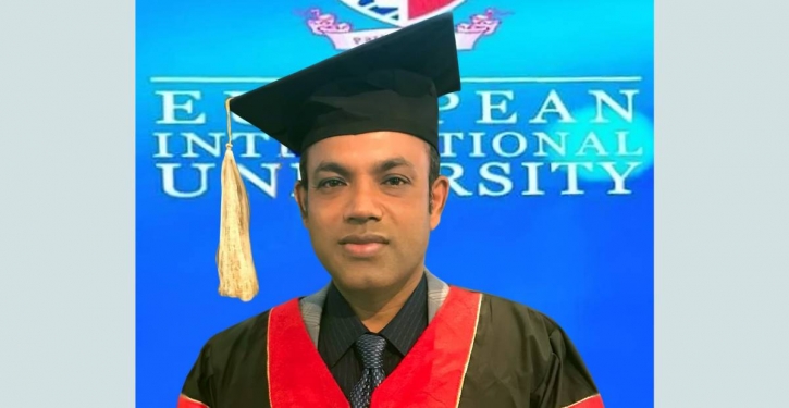 Abdul Kader of Union Bank obtains professional doctorate degree