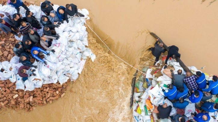 China floods: Nearly 2 million displaced in Shanxi province