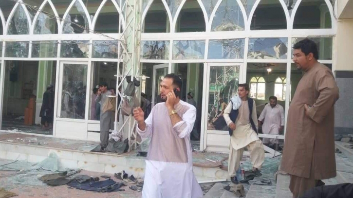 Explosion at Afghan mosque kills 32 people Explosion at Afghan mosque kills 32 people
