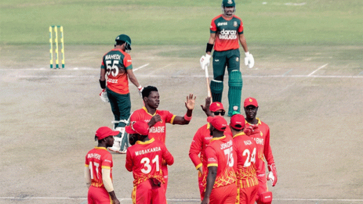Bangladesh suffer first loss in Zimbabwe tour