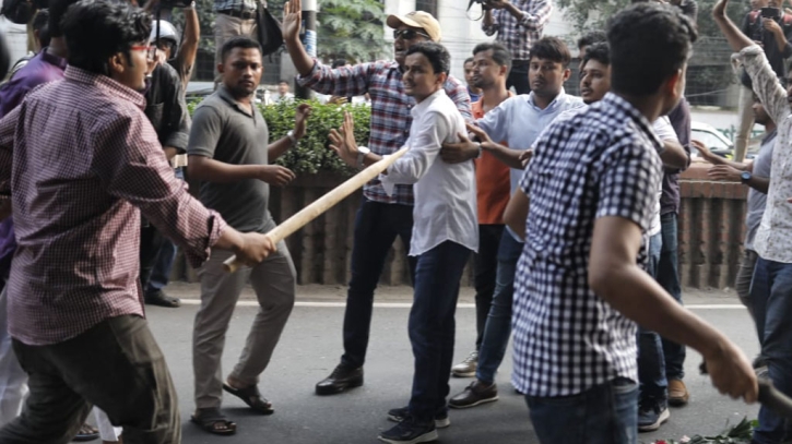 JCD men come under attack on DU campus JCD men come under attack on DU campus