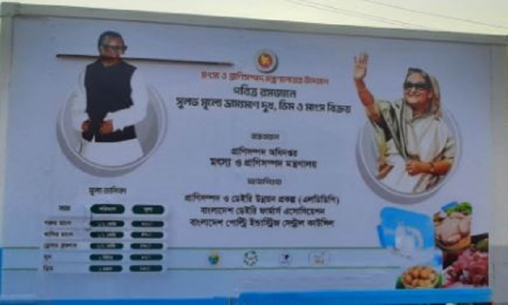 Govt begins selling egg, meat, milk at subsidised prices in Dhaka Govt begins selling egg, meat, milk at subsidised prices in Dhaka