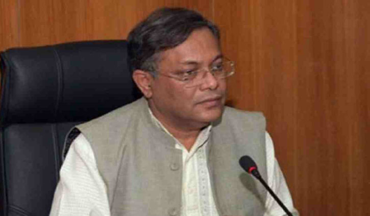 BNP does politics of killing through arson attacks: Hasan