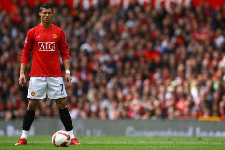 Cristiano Ronaldo heading back to Manchester United Cristiano Ronaldo heading back to Manchester United