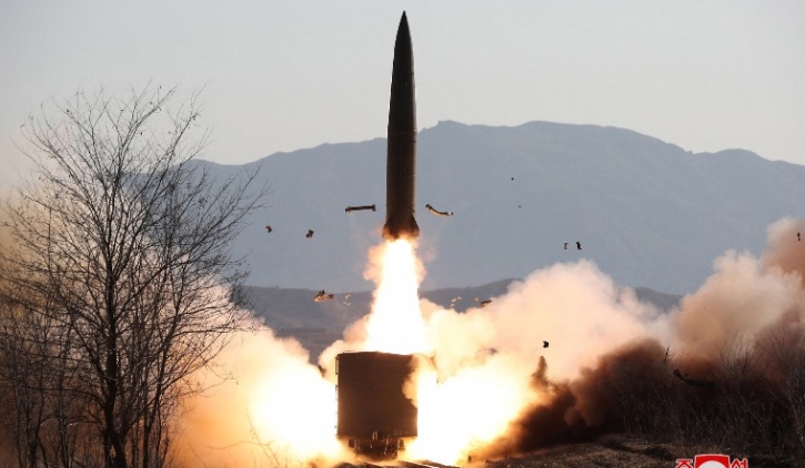 N. Korea fires 2 suspected missiles in 4th launch this year N. Korea fires 2 suspected missiles in 4th launch this year