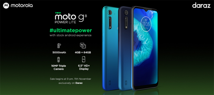 Everything you need to know about moto g8 power lite