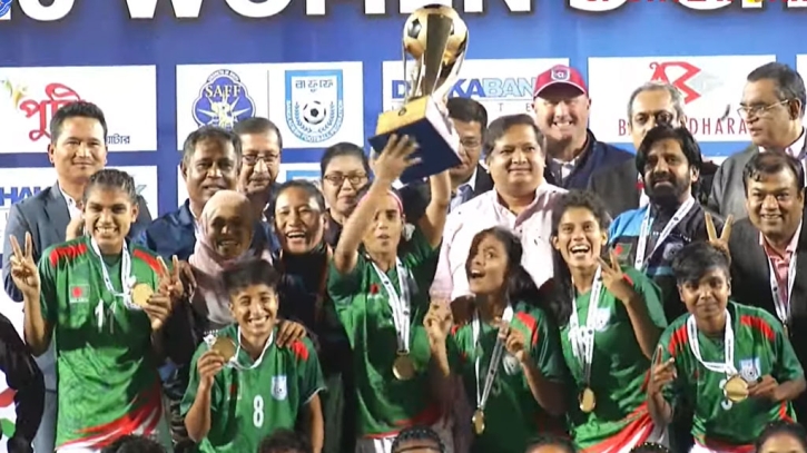 Bangladesh ease past Nepal to clinch SAFF U-20 Women’s C’ship title Bangladesh ease past Nepal to clinch SAFF U-20 Women’s C’ship title