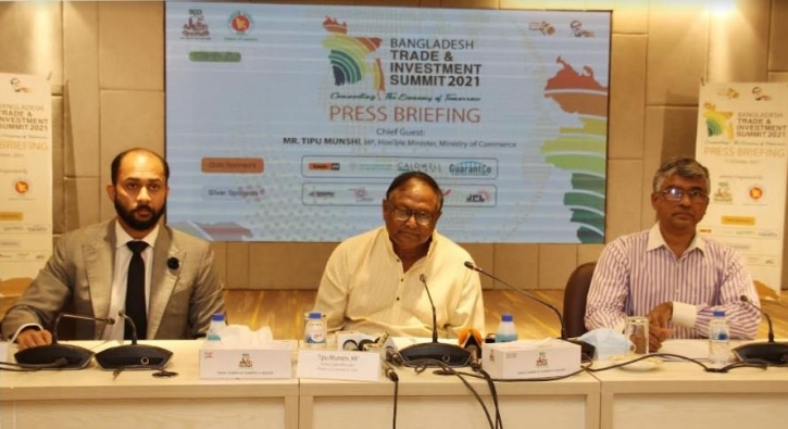 Bangladesh Trade and Investment Summit to begin Oct 26