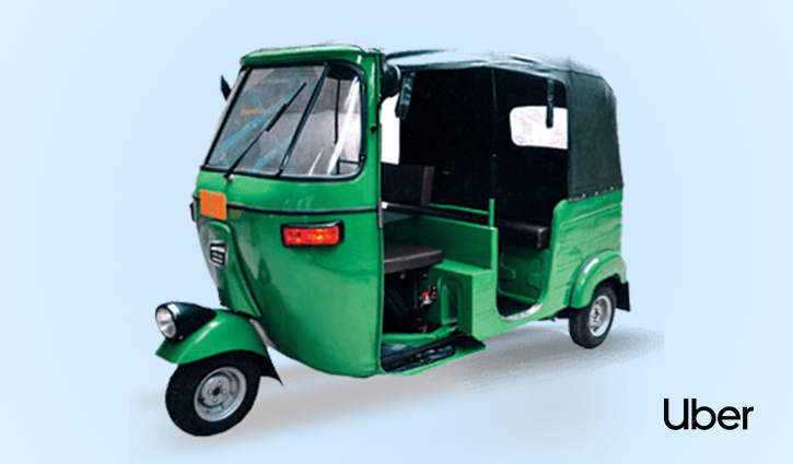 Uber adds CNG-run autorickshaw to its service in Dhaka