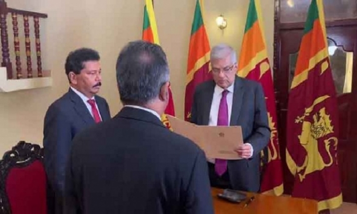 Wickremesinghe becomes interim Sri Lankan president