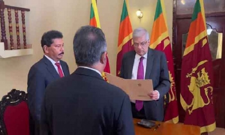 Wickremesinghe becomes interim Sri Lankan president Wickremesinghe becomes interim Sri Lankan president