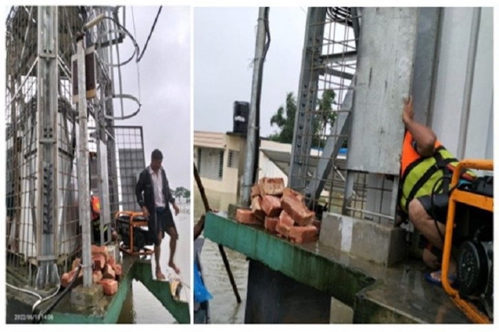 বন্যাদুর্গত এলাকায় ১২৫৫টি টাওয়ার সচল বন্যাদুর্গত এলাকায় ১২৫৫টি টাওয়ার সচল