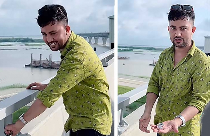 পদ্মা সেতুর নাট-বল্টু খোলা সেই ব্যক্তি গ্রেফতার পদ্মা সেতুর নাট-বল্টু খোলা সেই ব্যক্তি গ্রেফতার