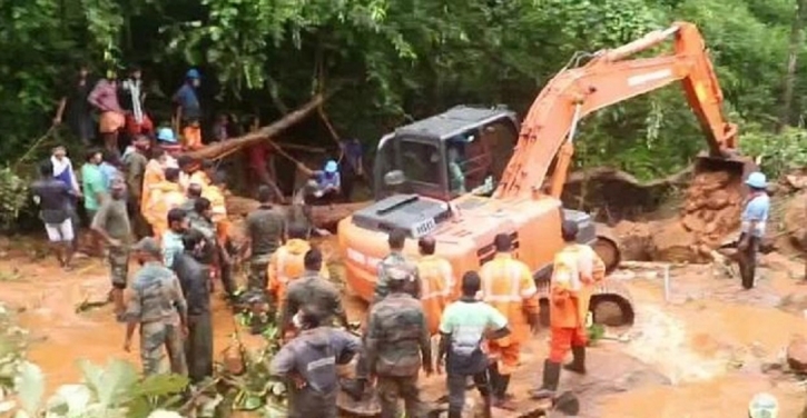 কেরালায় ভারী বর্ষণ ও ভূমিধসে অন্তত ১৫ জনের মৃত্যু