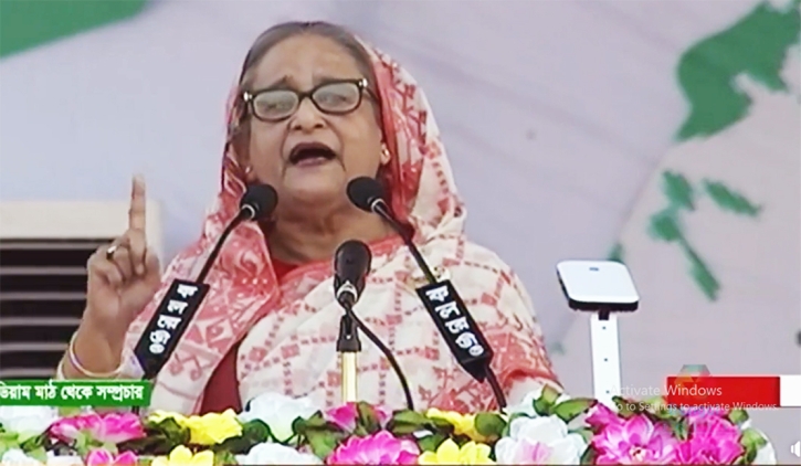 রক্ত আর হত্যা ছাড়া বিএনপি দেশের মানুষকে কিছু দিতে পারেনি: প্রধানমন্ত্রী রক্ত আর হত্যা ছাড়া বিএনপি দেশের মানুষকে কিছু দিতে পারেনি: প্রধানমন্ত্রী