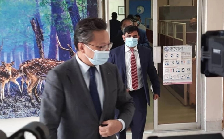 বাংলাদেশ-মায়ানমার সীমান্তে উদ্ভূত পরিস্থিতি অত্যন্ত দুর্ভাগ্যজনক: চীনা রাষ্ট্রদূত বাংলাদেশ-মায়ানমার সীমান্তে উদ্ভূত পরিস্থিতি অত্যন্ত দুর্ভাগ্যজনক: চীনা রাষ্ট্রদূত