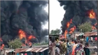 বেনিনে অবৈধ তেলের ডিপোয় আগুনে নিহত অন্তত ৩৫