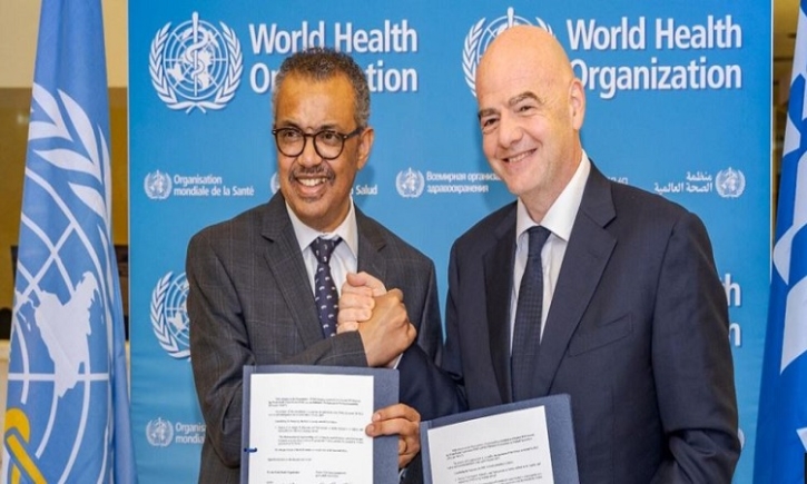 FIFA, WHO extend collaboration to promote health through football FIFA, WHO extend collaboration to promote health through football