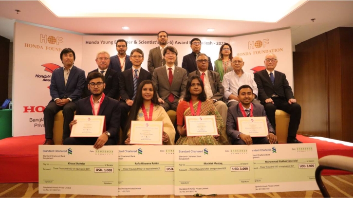 4 students bag Honda Y-E-S Award for 2022