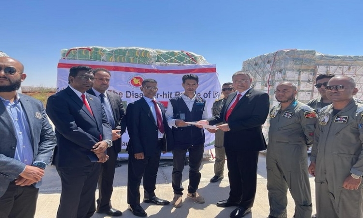 Bangladesh’s humanitarian aid arrives in cyclone-hit Libya Bangladesh’s humanitarian aid arrives in cyclone-hit Libya