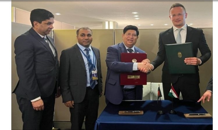 Bangladesh, Hungary sign 3 instruments Bangladesh, Hungary sign 3 instruments