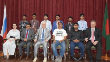 1st International Astronomy Olympiad: Winners receive awards at Russian embassy in Dhaka