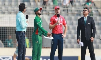 Bangladesh opts to bowl first in WC game against England