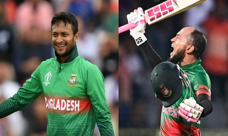 Mushfiqur, Shakib see improvements in ICC rankings