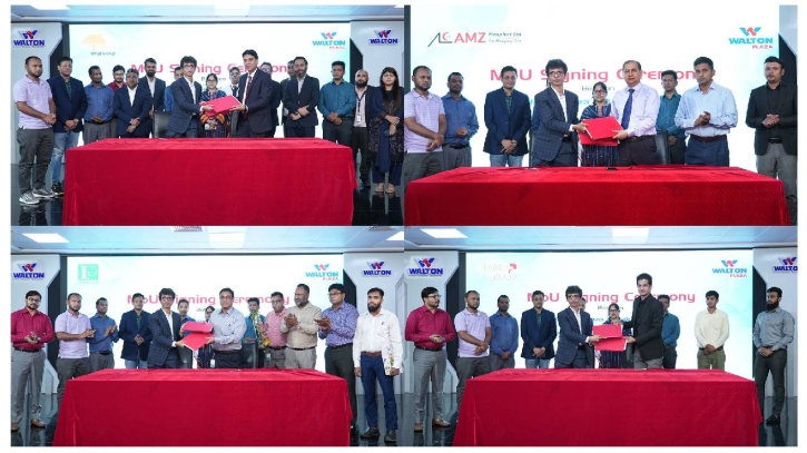 Walton Plaza signs MoUs with various organisations