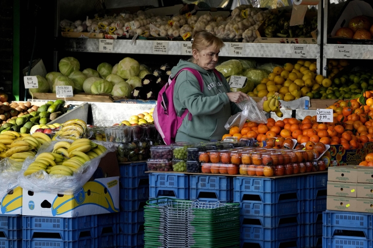 UK inflation falls to lowest level in over a year but food prices remain elevated