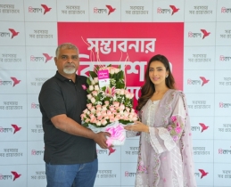 বিকাশ-এর ব্র্যান্ড এনডোর্সার হলেন বিদ্যা সিনহা মীম