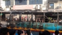 গুলিস্তানে দিনেদুপুরে যাত্রীবাহী বাসে আগুন