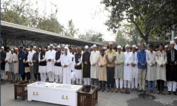 সংসদ সদস্য বীর মুক্তিযোদ্ধা আব্দুল হাই এর জানাজা অনুষ্ঠিত
