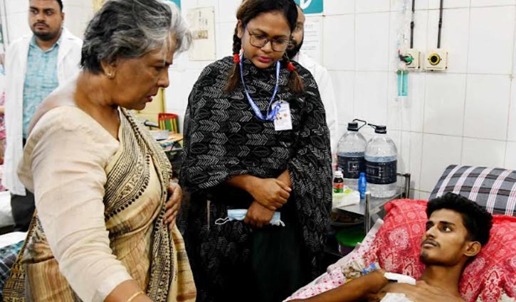 আন্দোলনে আহতদের পুনর্বাসিত করা হবে: শারমীন এস মুরশিদ আন্দোলনে আহতদের পুনর্বাসিত করা হবে: শারমীন এস মুরশিদ