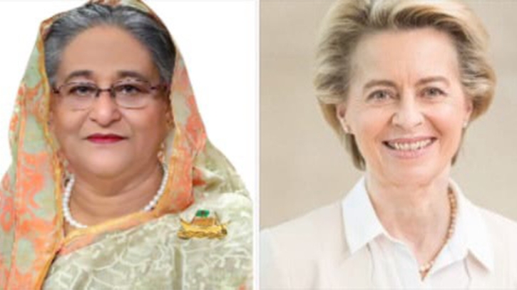 শেখ হাসিনাকে ইউরোপীয় কমিশনের প্রেসিডেন্টের অভিনন্দন