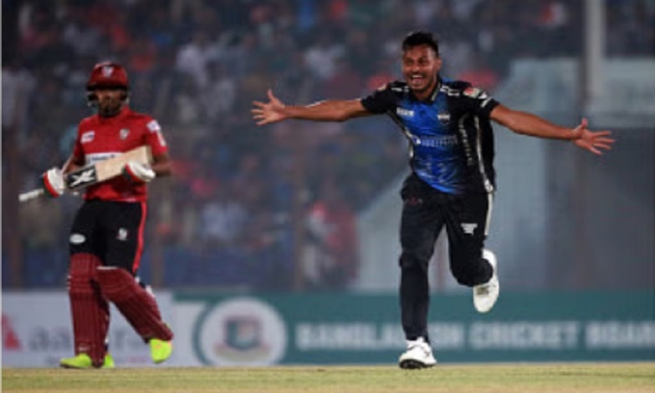 Hider stars as Rangpur win cliffhanger for eighth straight victory in BPL Hider stars as Rangpur win cliffhanger for eighth straight victory in BPL