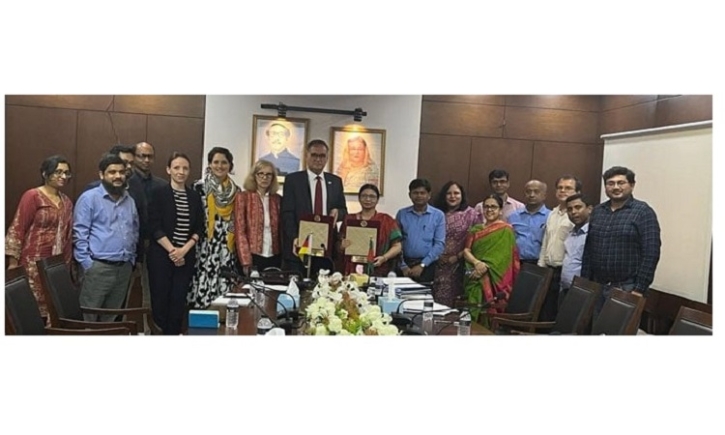 Germany to provide 25.5mn Euros to Bangladesh in 3 projects; deals signed Germany to provide 25.5mn Euros to Bangladesh in 3 projects; deals signed